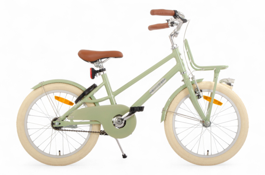AMIGO Urban Aluminium Frame 18 Inch Meisjes Terugtraprem Groen afbeelding