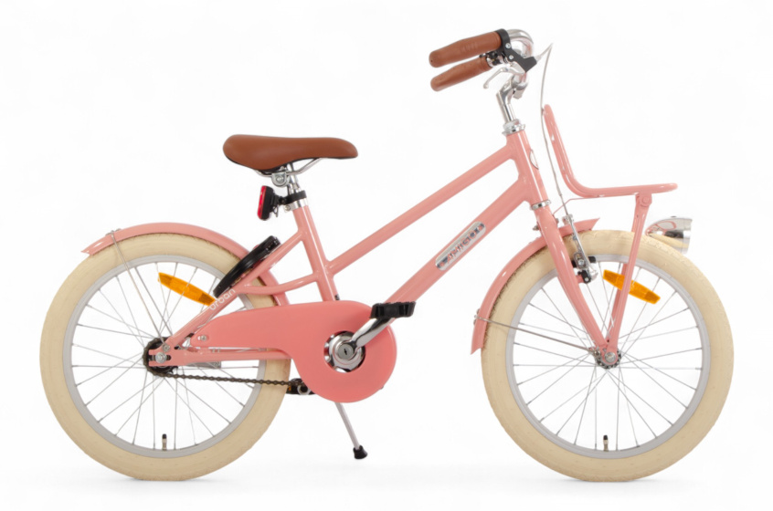 AMIGO Urban Aluminium Frame 18 Inch Girls Coaster Brake Salmon