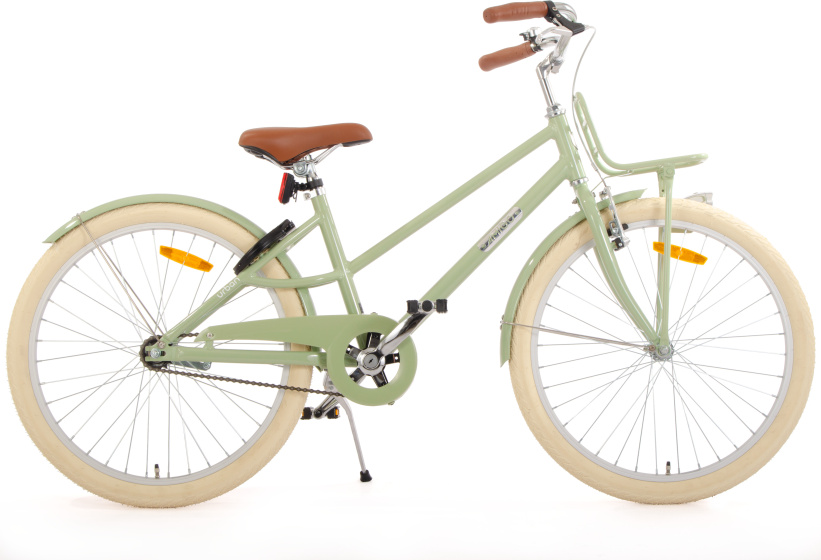 AMIGO Urban Aluminium Frame 24 Zoll Mädchen Rücktrittbremse Grün