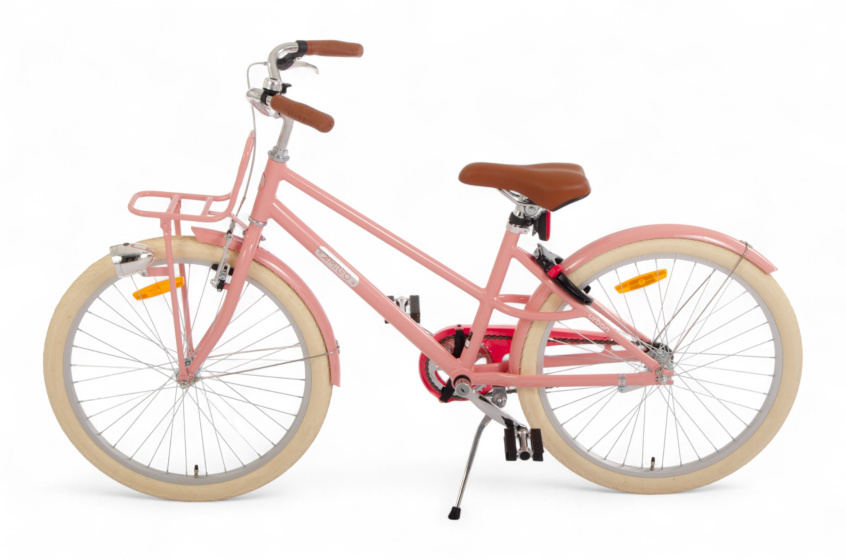 AMIGO Urban Aluminium Frame 24 Inch Girls Coaster Brake Salmon