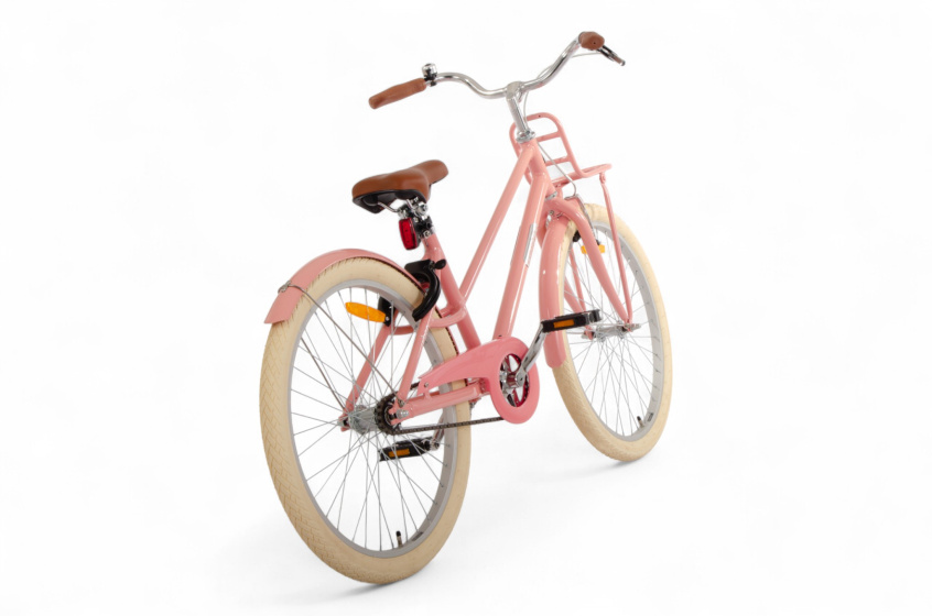 AMIGO Urban Aluminium Frame 24 Inch Girls Coaster Brake Salmon