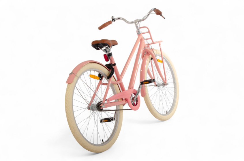 AMIGO Urban Aluminium Frame 26 Inch Girls Coaster Brake Salmon
