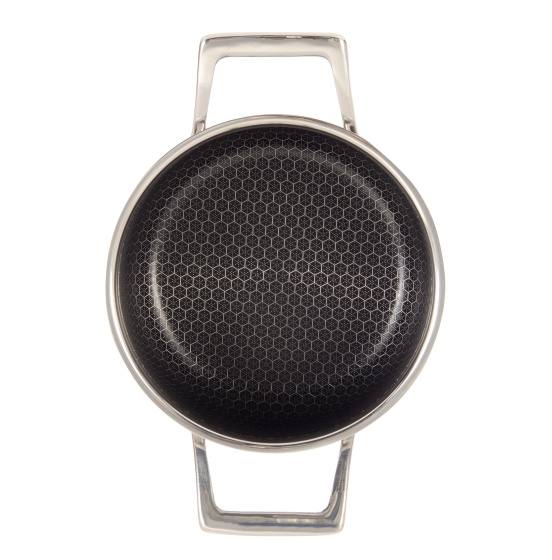 Arbaer Cooking pan Ø 18 cm with lid - Honeycomb non-stick coating - Induction