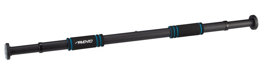 poteau 65-100 cm acier/mousse noir