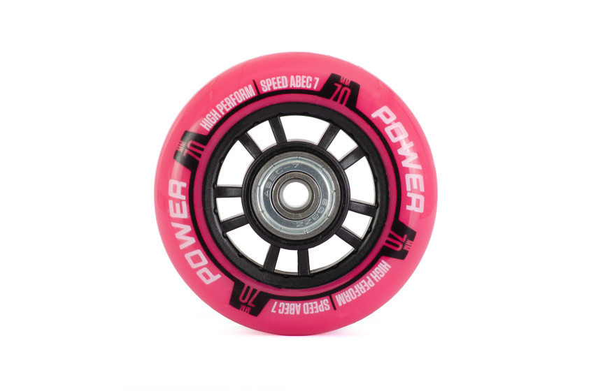 Aventuri Verstellbare Inline Skates Semi-Softboot Schwarz/Pink