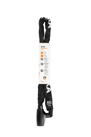 AXA Absolute 5 Chain Lock 90 cm Hardened Steel Black