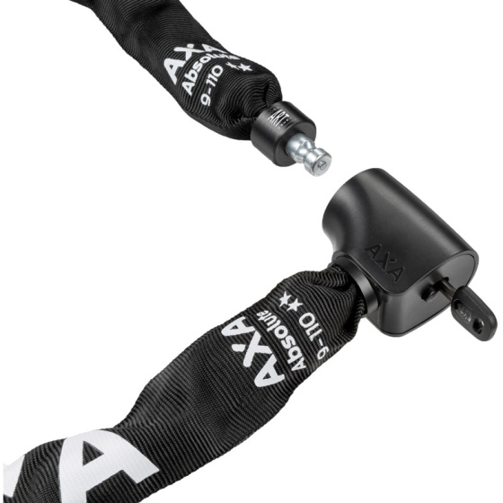 AXA Absolute Kettingslot 9-110 Art** Staal Zwart