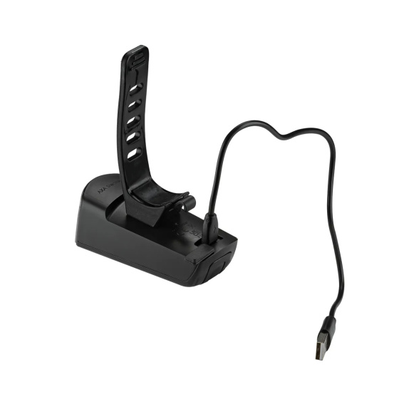 AXA DWN Koplamp 70 Lux USB-C Oplaadbaar Zwart