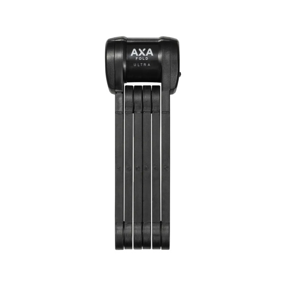 AXA Fold Ultra Vouwslot 90 cm 8 mm Gehard Staal Zwart