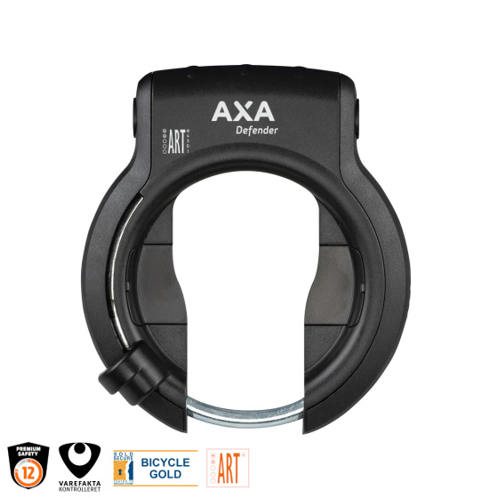 AXA Defender Ringslot ART-2 met Plug-ln Mogelijkheid Zwart