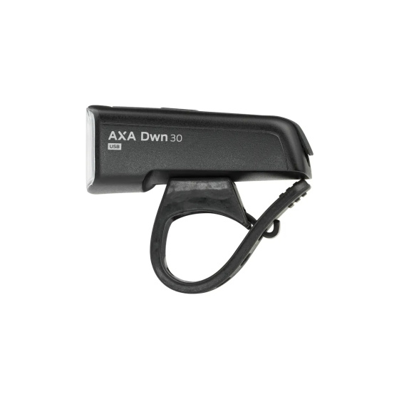 AXA DWN Koplamp 30 Lux LED USB-C Oplaadbaar Zwart