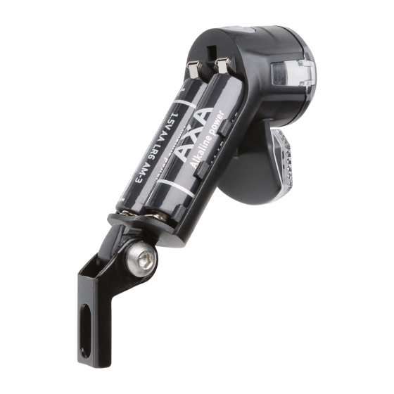 AXA Bicycle headlight Nox Sport auto/off led 12 lux Black