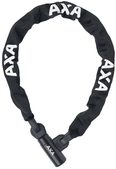 AXA Set Solid Plus Ringslot + Linq City Ketting 100/7 Zwart