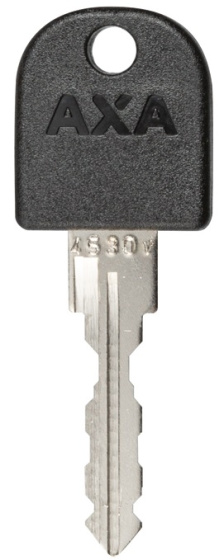 AXA Set Solid Plus Ringslot + Linq City Ketting 100/7 Zwart