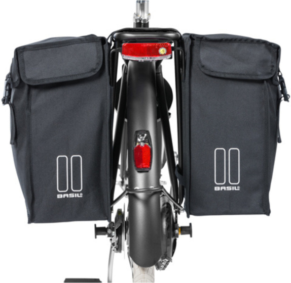 Basil spacer for double panniers black - 70178