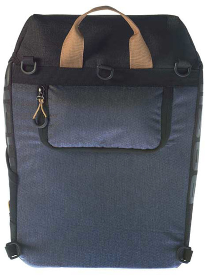 sac &agrave;s de v&eacute;Miles 17 litres gris/noir - 17665