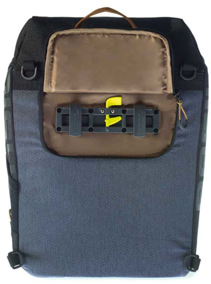 sac &agrave;s de v&eacute;Miles 17 litres gris/noir - 17665