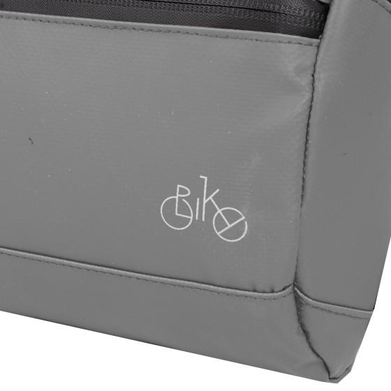 Bike Carbon Wasserabweisende Lenkertasche mit Schulter-Lenkerhalterung 5L Grau