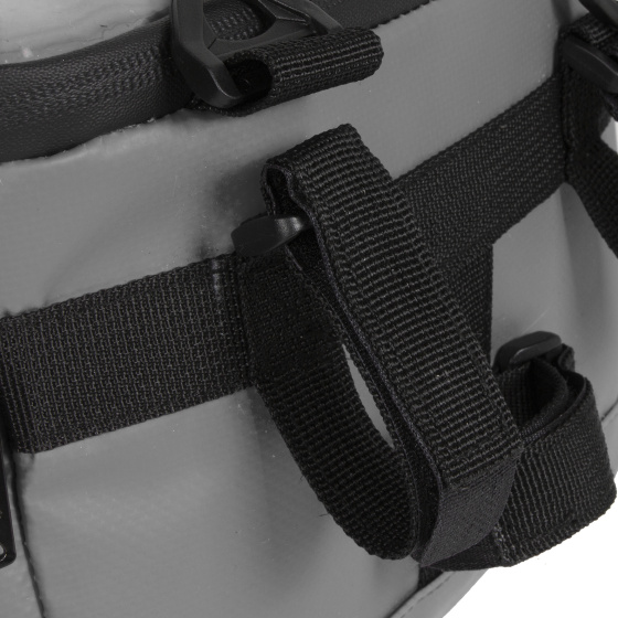 Bike Carbon Wasserabweisende Lenkertasche mit Schulter-Lenkerhalterung 5L Grau