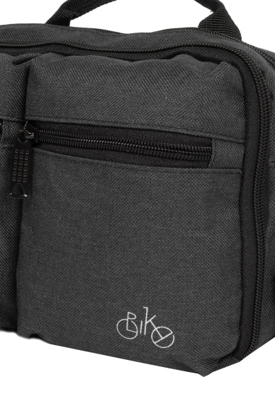 Bike Drops Stuurtas met Schouderhengsel Nylon 3L Zwart