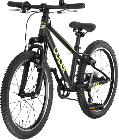 Bike Fun the Beast 20 Inch Boys 6SP Rim Brakes Matte black/Yellow