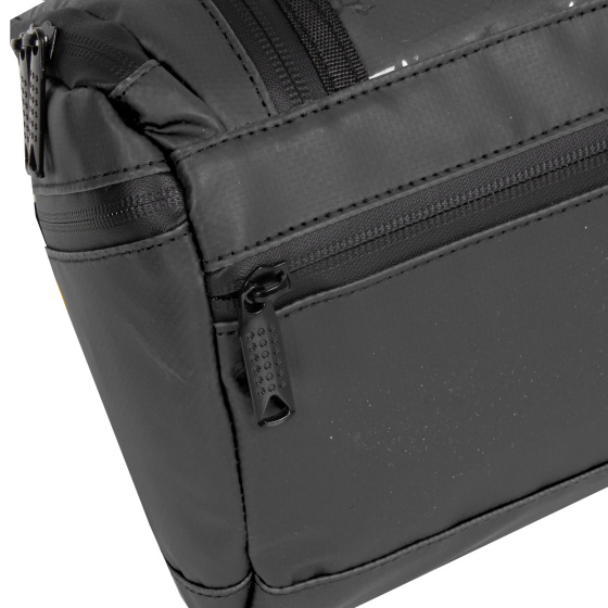 Bike Splash Water Repellent Handlebar Bag with Shoulder Handlebar Lug 5L Yellow