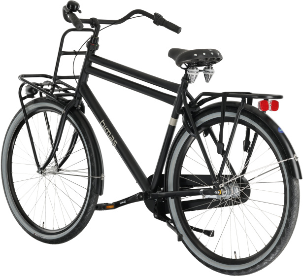 Bimas Transporter 3.0 28 Inch Heren 3V Terugtraprem Matzwart