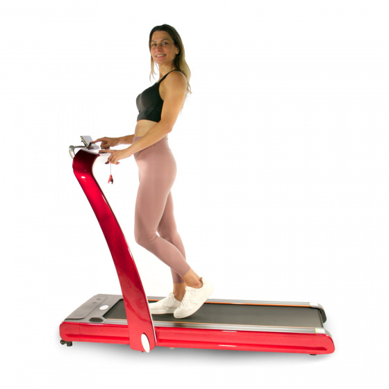 tapis de course Cebu 9 km/h 148 x 113 cm rouge