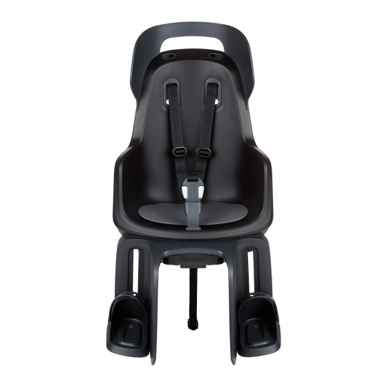 Bobike Go Maxi Bicycle Seat Rear Carrier Attachment + Sleep Mode Black
