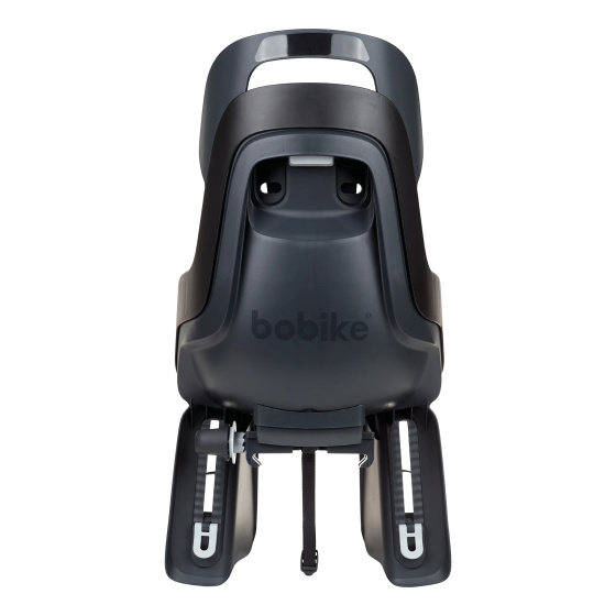 Bobike Go Maxi Bicycle Seat Rear Carrier Attachment + Sleep Mode Black