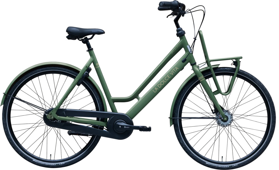 BSP La Dolce Vita Special 28 Inch Women 7SP Roller brakes Dark Green