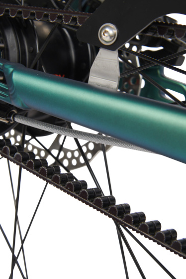 BSP Voyager Belt 28 Inch Women 8SP Hydraulic Disc Brake Dark Green