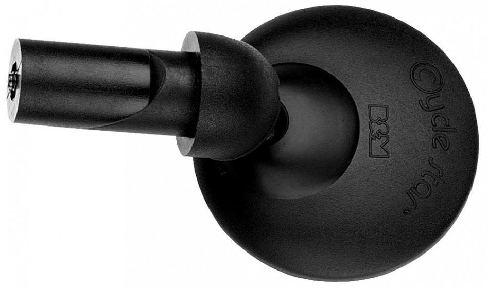 Zrkadlo Busch + Müller malé 55 mm okrúhle čierne