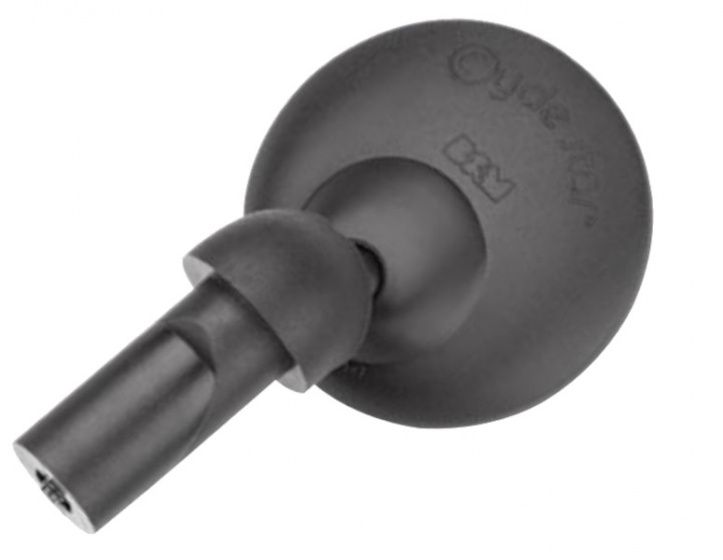 Zrkadlo Busch + Müller okrúhle 80 mm čierne za kus