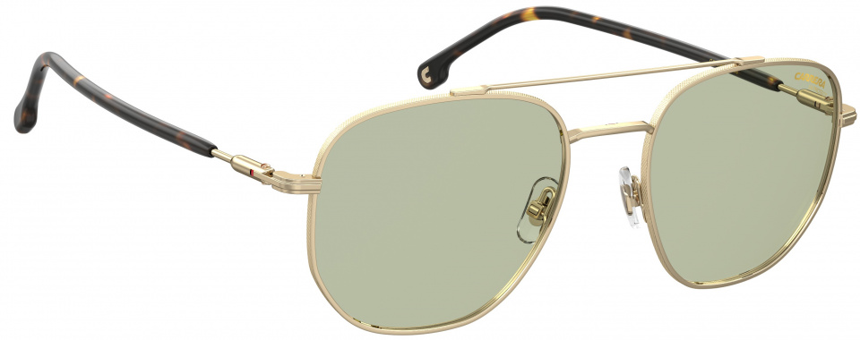 zonnebril 236/S unisex cat. 2 RVS piloot goud
