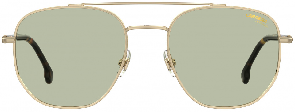 zonnebril 236/S unisex cat. 2 RVS piloot goud