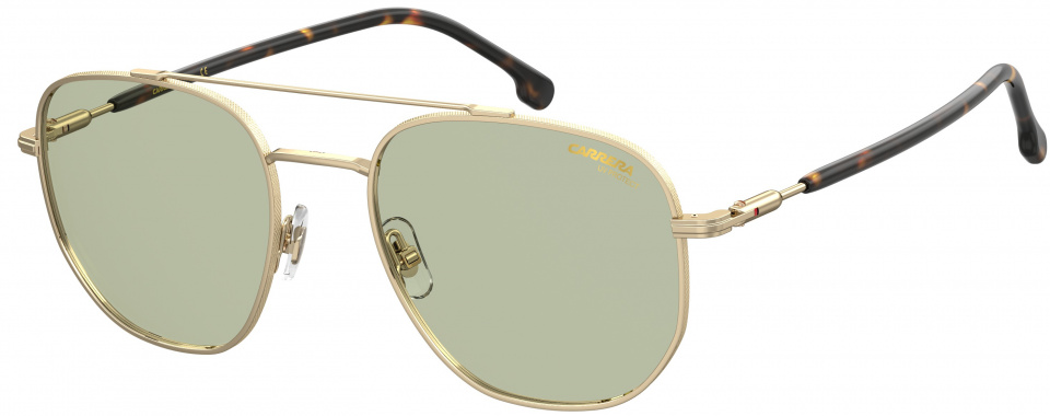 zonnebril 236/S unisex cat. 2 RVS piloot goud