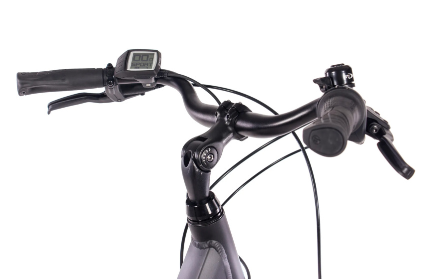 Chrisson E-Cassiopea 28 Inch 50 cm Women 7SP Rim Brakes Matte black