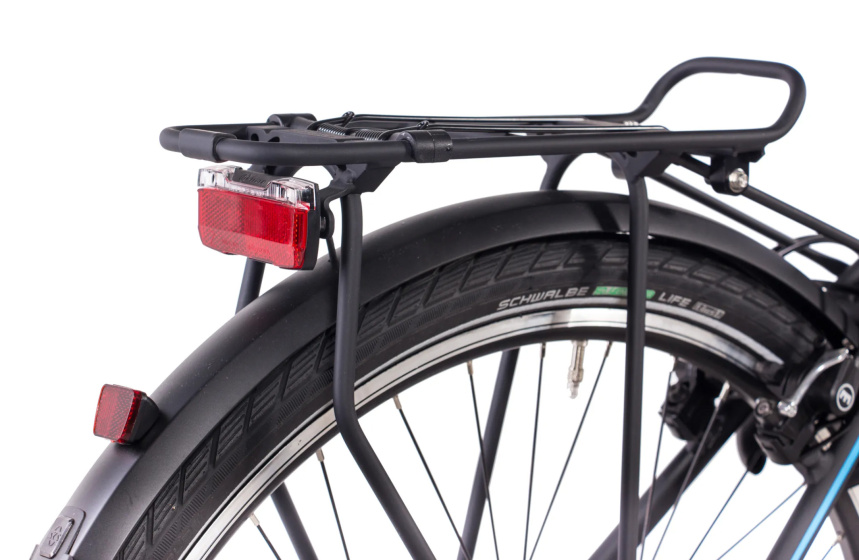 Chrisson E-Cassiopea 28 Inch 50 cm Women 7SP Rim Brakes Matte black