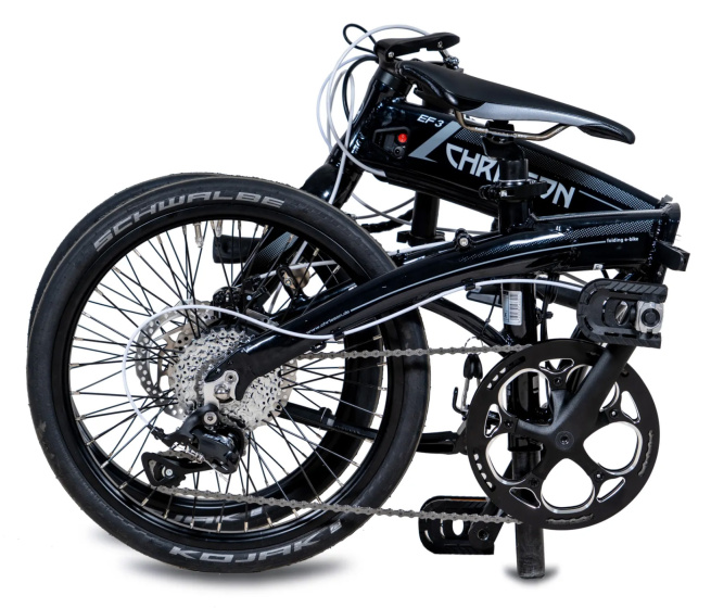 Chrisson EF3 20 Inch 32 cm Unisex 9SP Mechanical disc brake Black