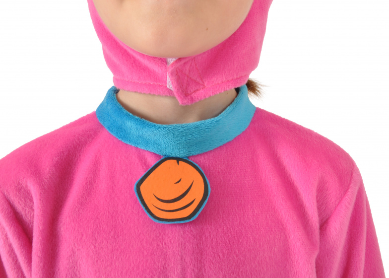 Ciao s.r.l kostuum The Flintstones Dino junior katoen roze