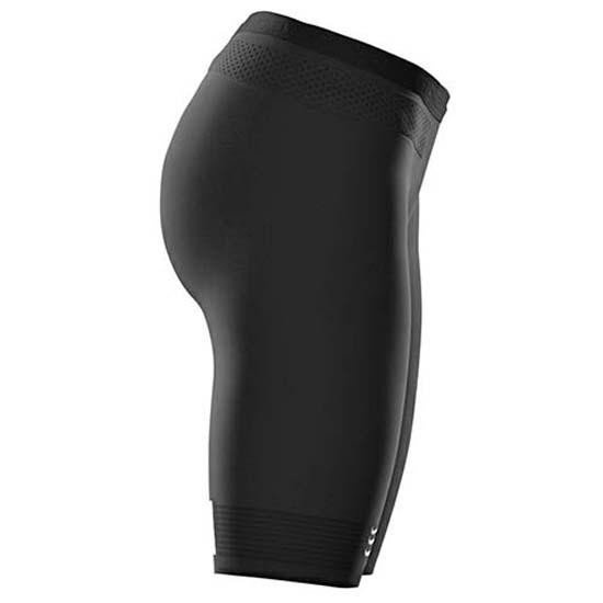 compressieshort Triathlon dames 44-49 cm zwart