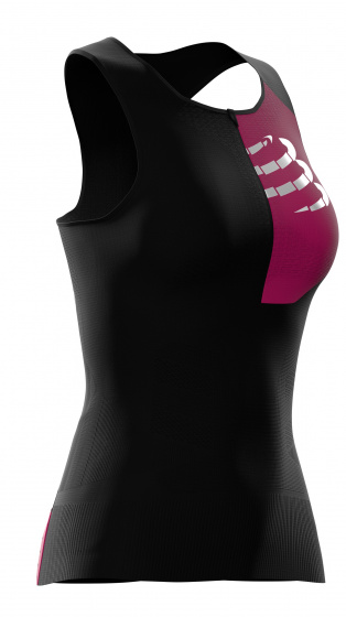 top postural ultra dames polyamide noir mt M