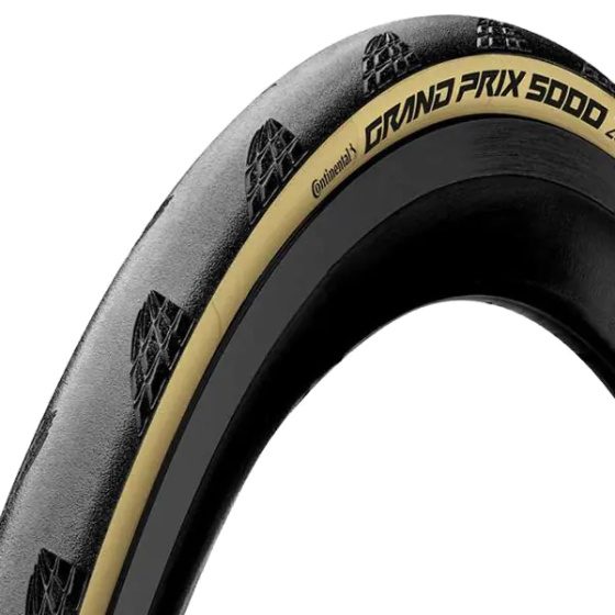 Continental Grand Prix 5000 Buitenband 28 622 Zwart Creme afbeelding