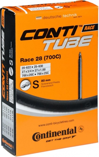 Continental Race duša 27 x 3 / 4-1,00 (20-622 / 25-630) FV 80 mm