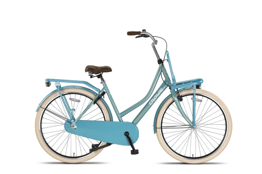 Crown Holland 28 Inch 53 cm Dames Terugtraprem Lichtblauw afbeelding