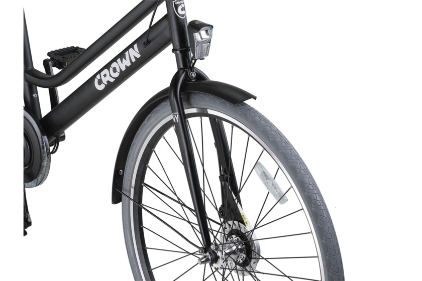 Crown New York Plus 28 Inch Women 3SP Roller brakes Matte black