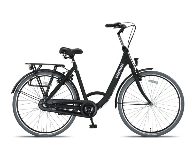 Crown Rio Plus 28 Inch Women 3SP Rim Brakes Black