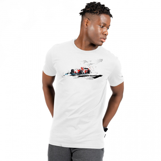 T-shirt Devout II hommes coton blanc taille XXL