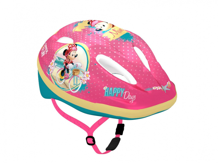 fietshelm minnie mouse meisjes roze maat 52/56 cm fietshelm minnie mouse meisjes roze maat 52/56 cm